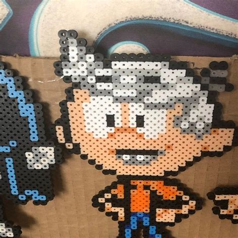 Loud House Perlers Free U S Shipping Etsy In 2020 Etsy Handmade Perler Bead Patterns