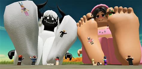 My Followers Giantess Roblox Feet And Socks By Miaroblox On Deviantart