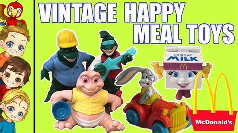 Rare S Mcdonalds Happy Meal Toys Vintage Fastfood Toy Review