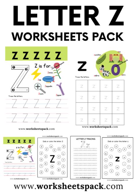 Free Printable Letter Z Worksheets Hot Sex Picture