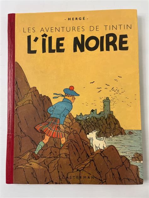 Herg Tintin L Ile Noire A Casterman