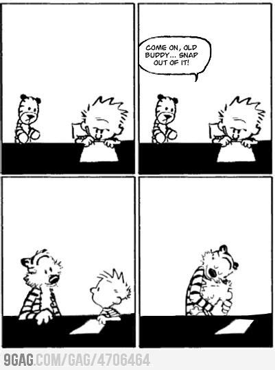 The Last Ever Calvin And Hobbes Comic I Got Somethin´ 4 That Calvin Y