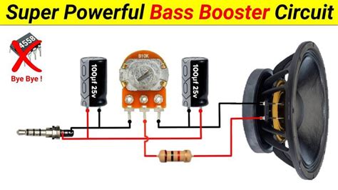 How to make a Super Powerful Bass Booster Circuit || Amplifier Bass
