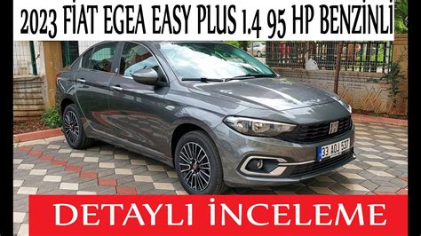 2023 FİAT EGEA EASY PLUS DETAYLI İNCELEME YouTube