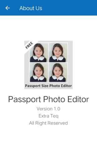 Passport Size Photo Editor -Passport photo creator - Android App ...