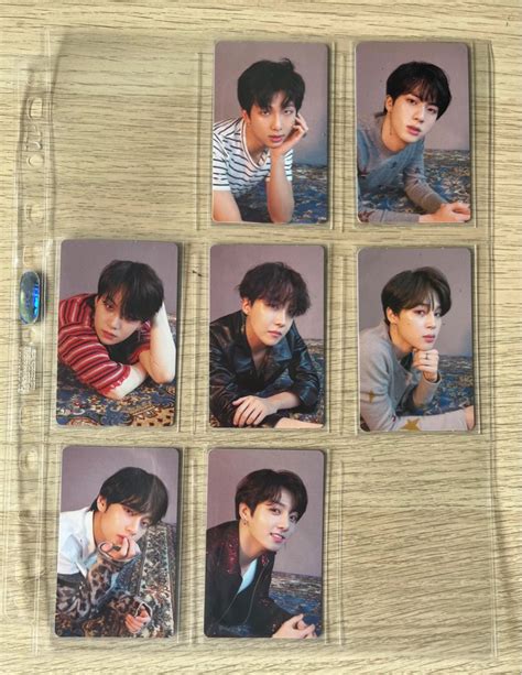 Bts Love Yourself Ly Tear O Pc Photocard Rm Jin Suga Jhope Jimin V