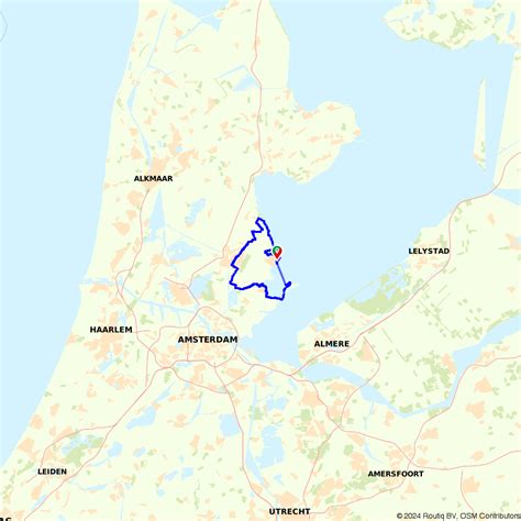 Cycling along the IJsselmeer - Edam-Volendam - Cycling route | Route.nl