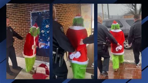 Christmas Is Saved In Prestonsburg Ky Police Arrest Grinch