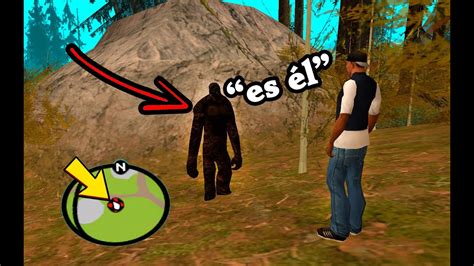 NUNCA SIGAS a BIGFOOT en el GTA San Andreas O Pasará Esto creepypasta