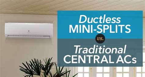 Ductless Mini Splits Vs Central Air Conditioners Sylvane