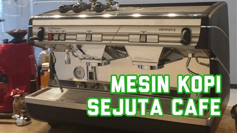 Review Mesin Espresso Simonelli Appia 2 Group Semiautomatic Rotary Pump