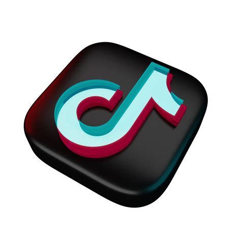 Tik Tok Icon 3d Render 9826610 Png