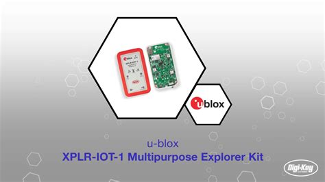 Xplr Iot Explorer Kit U Blox Digikey