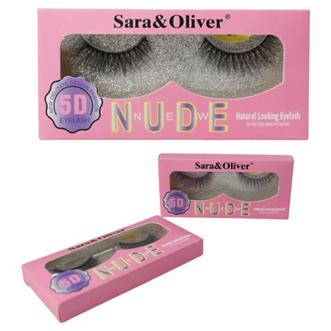 Pestañas de banda volumen D SARA Y OLIVER NEW NUDE CAJA ROSADA Coban Mode GT