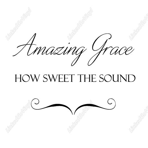 Amazing Grace How Sweet The Sound Craft Design LinkedGo Vinyl