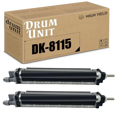 Rolo Fusor Drum Kit Kyocera DK 8115 Preto MultiTek