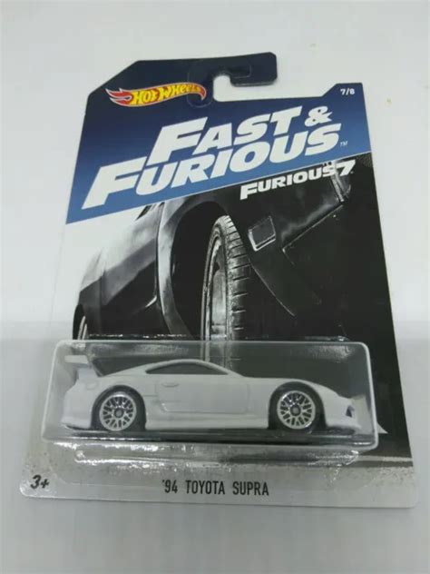 HOT WHEEL 1994 Toyota Supra Fast Furious Movie Paul Walker Drove In Furious 7 EUR 22 66