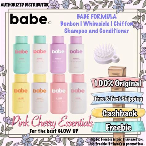 Babe Formula Bonbon Whimsicle Chiffon Shampoo Conditioner Lazada Ph