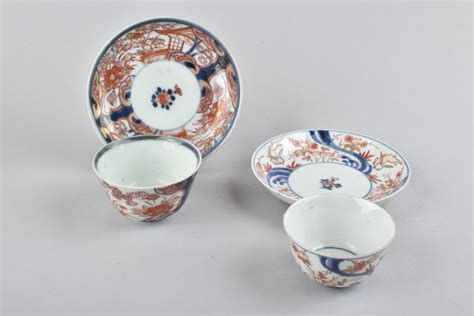 Cups Saucer Porcelain Two Arita Imari Tea Bowls And Catawiki