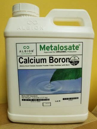 Metalosate Calcium Boron Earthwise Agriculture