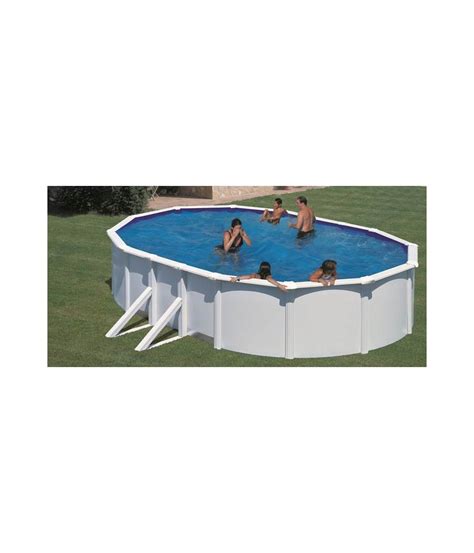 Piscine Hors Sol Acier Gre Eco Ovale X M Avec Filtration