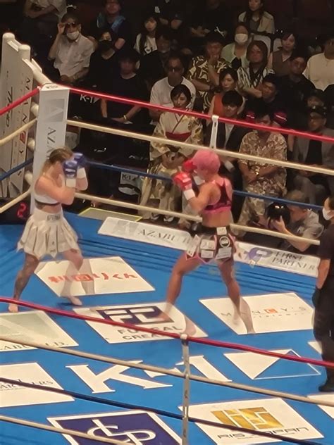 サーバル On Twitter 第20試合 K 1 World Gp女子フライ級（52kg）タイトルマッチ 3分3r（延長1r） Kana