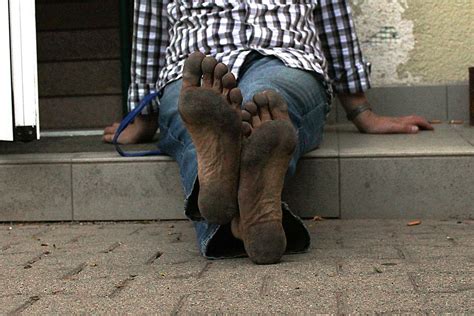 Dirty Feet Indoor Black Soles After Garden Party Nig Flickr