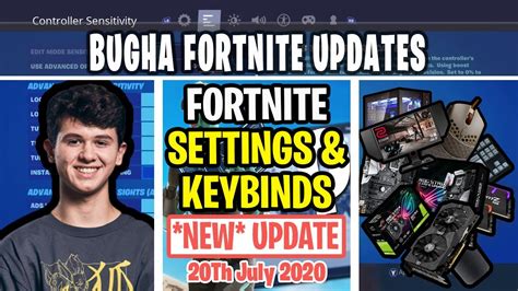 Bugha Fortnite Settings Keybinds And Setup [updated 20 July 2020