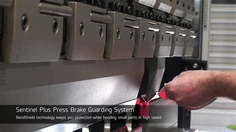 Press Brake Guarding System Sentinel Plus Bending Demo Youtube