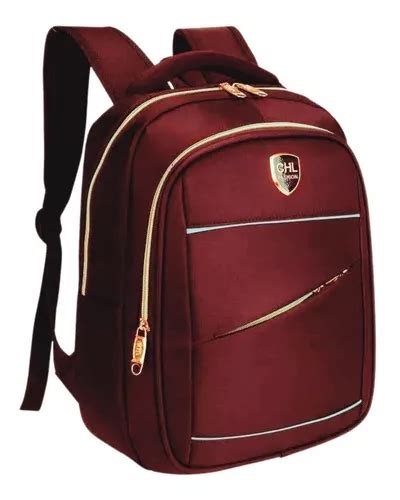 Mochila Escolar CHL Mochila Impermeavel Color Vino 15L MercadoLibre