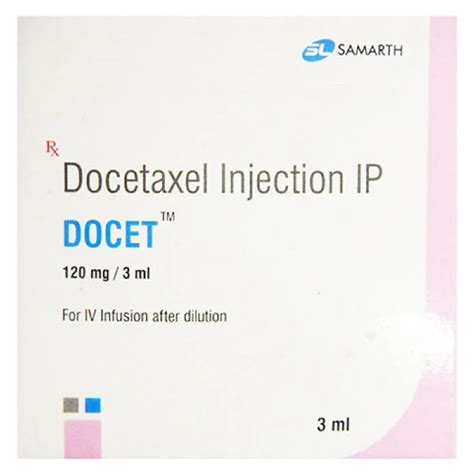 Docet Mg Injection At Rs Vial Docetaxel Injection In Pune