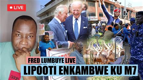 Fred Lumbuye Live Lipooti Enkambwe Ku M7 YouTube