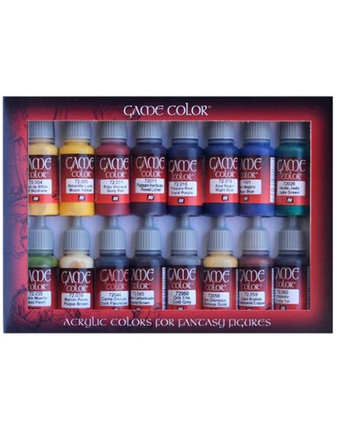 Buy Advanced Paint Set Online Game Color 17ml Acrylic Vallejo