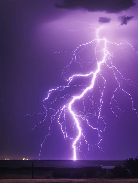 purple lightning strike | MUSE AI