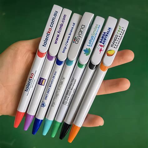 Plastic Ball Pen Personalized with Logo Print Ball Point Pen