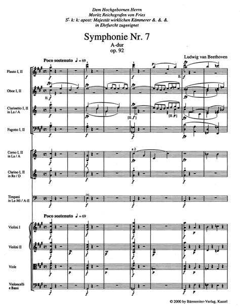 Symphonie N Conducteur Beethoven Partition Petit Format