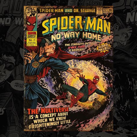 Spider-Man: No Way Home comicbook cover : Marvel