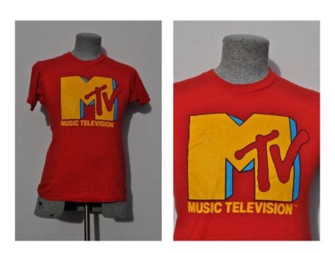 Mtv Vintage 1980s T Shirt Music Television Vintage Tshirt 80s