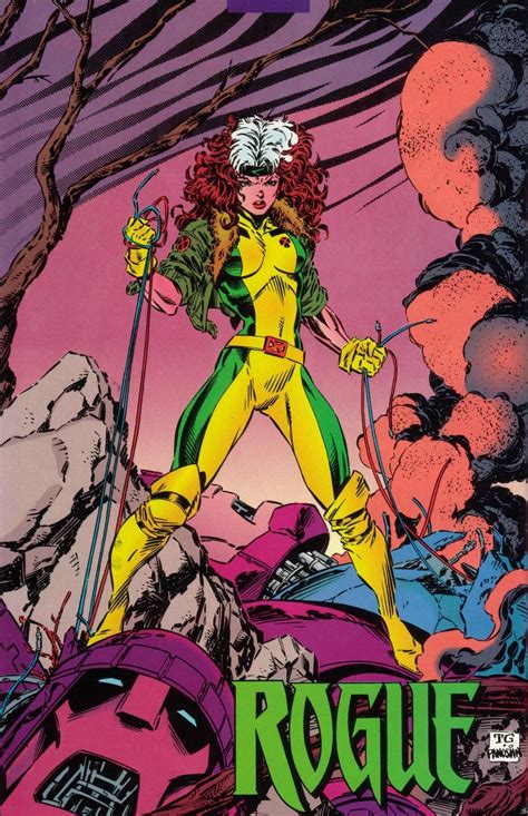 Rogue By Tom Grummet And Dan Panosian Circa 1990s Marvel Rogue