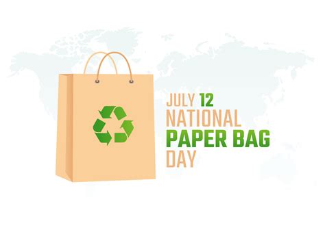 Vector Graphic Of National Paper Bag Day Good For National Paper Bag