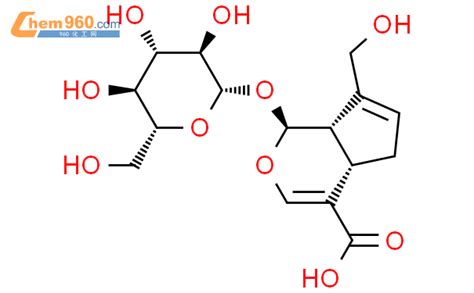 27741 01 1京尼平苷酸化学式、结构式、分子式、mol、smiles 960化工网