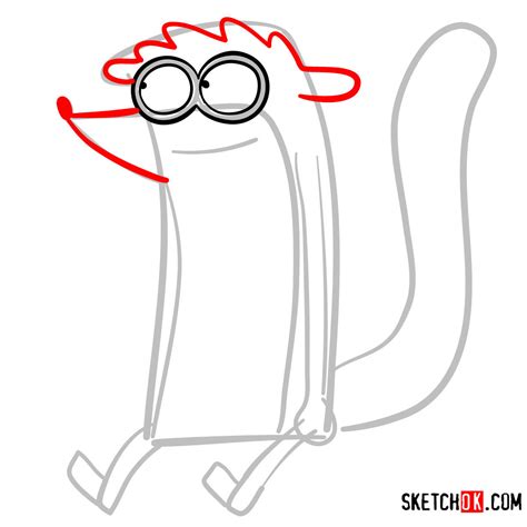 How To Draw Mordecai And Rigby Step By Step