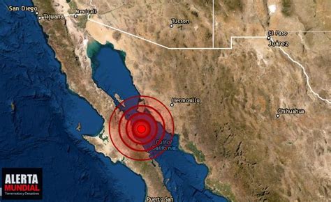 Sismo de mediana intensidad se registra en Baja California México