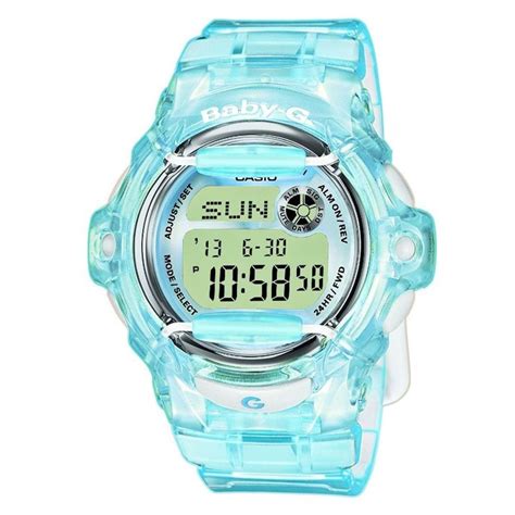 Casio Baby G Resin Strap Watch Aqua Blue G Shock Watches Baby G