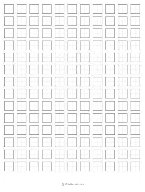 Free Printable Chinese Character Writing Grids WriteMandarin