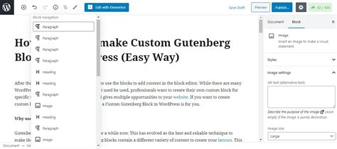 How To Use And Make Custom Gutenberg Block In Wordpress Easy Way