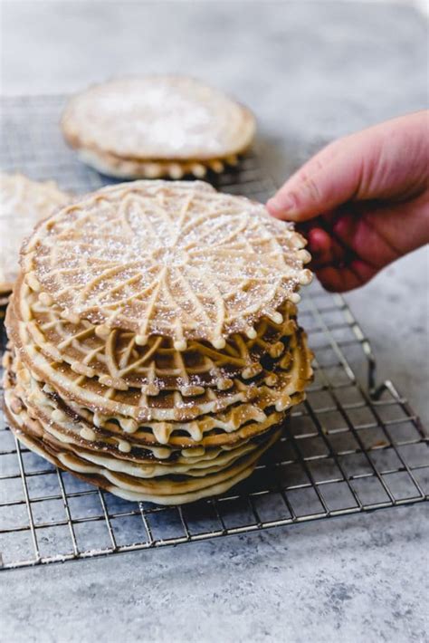 Authentic Italian Pizzelle Recipe House Of Nash Eats