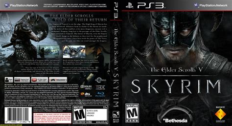 CAPAS PS3: Skyrim PS3