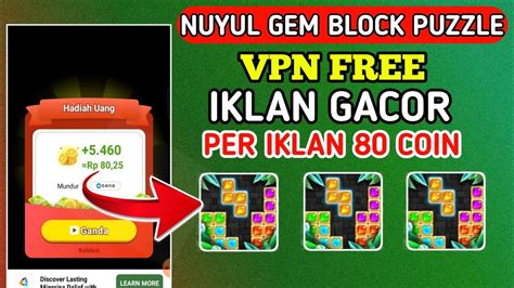 VPN GACOR CARA NUYUL GAME IKLAN 5 DETIK DIJAMIN WORK 100 Game Iklan