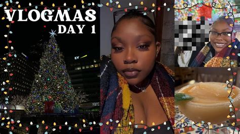 Vlogmas Day 1 Date Night Christmas Lights My First Vlogmas